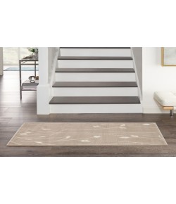 Nourison Grafix Beige GRF15 2 ft. X 4 ft. Rectangle Rug
