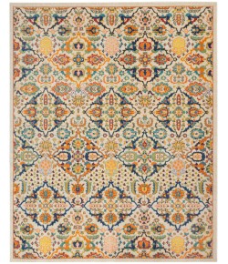 Nourison Allur - Alr03 Ivory Multicolor Area Rug 7 ft. 10 X 9 ft. 10 Rectangle