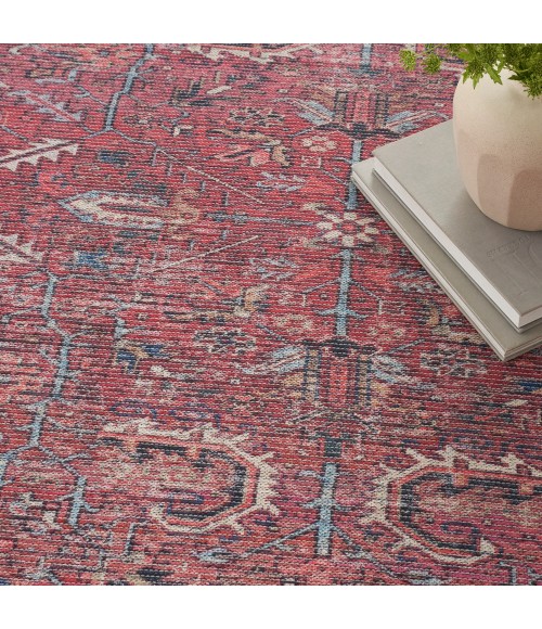 Nicole Curtis Machine Washable Series 1 Area Rug Nicole Curtis Machine Washable Series 1 Area Rug SR102 Brick