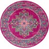 Nourison Passion - Psn03 Fuchsia Area Rug 5 ft. 3 X Round