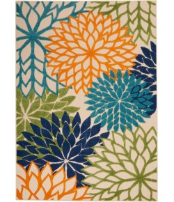 Nourison Aloha - Alh05 Multicolor Area Rug 5 ft. 3 X 7 ft. 5 Rectangle