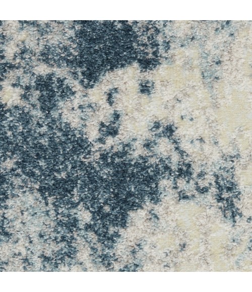 Nourison TRANCE Area Rug Nourison Trance Area Rug TRC06-Ivory Blue
