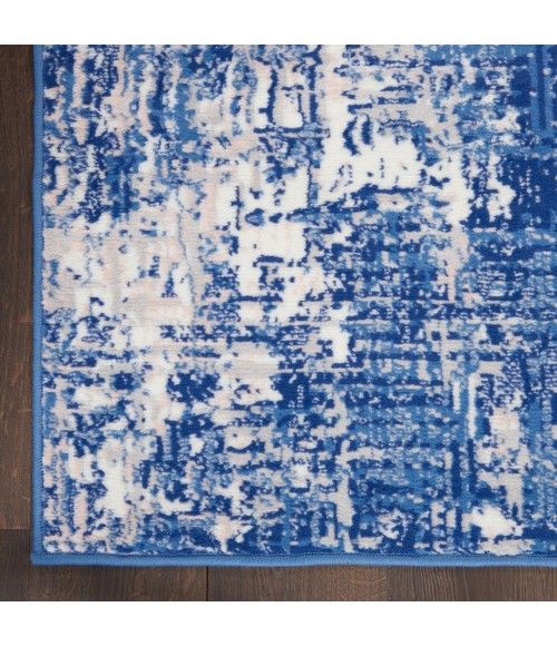 Nourison WHIMSICLE Area Rug Nourison Whimsicle Area Rug WHS08-Blue Ivory
