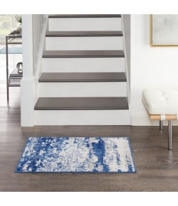 Nourison Whimsicle - Whs06 Ivory Navy Area Rug 2 ft. X 3 ft. Rectangle