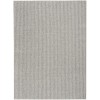 Nourison Natural Texture Ivory Grey NTX01 9 ft. X 12 ft. Rect. Rug