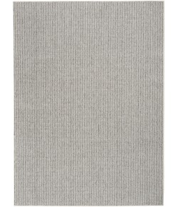 Nourison Natural Texture Ivory Grey NTX01 9 ft. X 12 ft. Rect. Rug