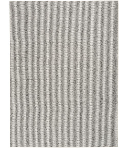 Nourison Natural Texture Ivory Grey NTX01 9 ft. X 12 ft. Rect. Rug