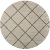 Nourison Brisbane - Bri03 Cream Area Rug 8 ft. 2 X Round
