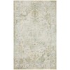 Nourison Astra Machine Washable Blue Green ASW12 4 ft. X 6 ft. Rectangle Rug