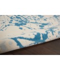 Nourison Jubilant Area Rug JUB12-Ivory/Blue