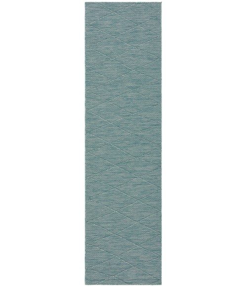 Nourison Washable Solutions Aqua WSL01 8 ft. Rect. Rug