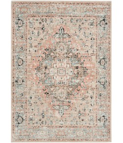Nourison Home Washable Decor Peach WSD13 6 ft. 7 in. X 9 ft. Rectangle Rug