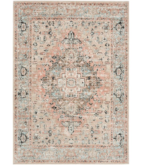 Nourison Home Washable Decor Peach Rug WSD13 6 ft. 7 in. X 9 ft. Rectangle - Rugs Town Nourison Home Washable Decor Peach WSD13 6 ft. 7 in. X 9 ft. Rectangle Rug