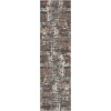 Nourison Tangra 2ft. 2in. x 7ft. 6in. Grey/Multi Modern Indoor Rug