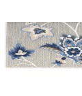 Nourison Aloha Blue Grey ALH31 2 ft. X 6 ft. Rectangle Rug
