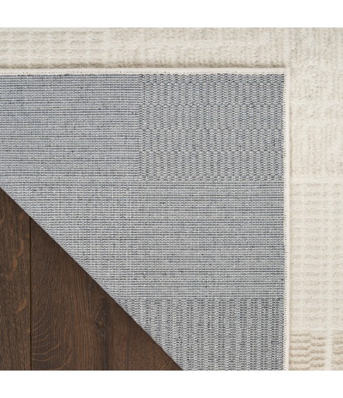 Nourison Home Nordic Ivory Grey NRC07 5 ft. X 7 ft. Rectangle Rug