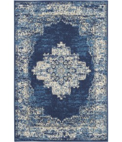 Nourison Grafix - Grf14 Navy Blue Area Rug 5 ft. 3 X 7 ft. 3 Rectangle