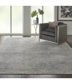 Nourison Rustic Textures - Rus09 Ivory Light Blue Area Rug 9 ft. 3 X 12 ft. 9 Rectangle
