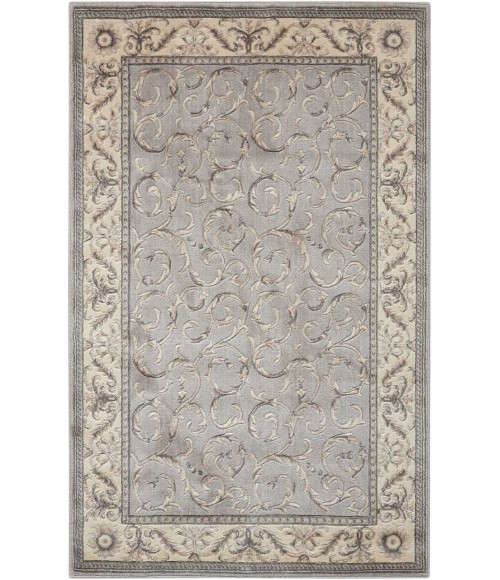 Nourison Somerset Area Rug ST02-Silver