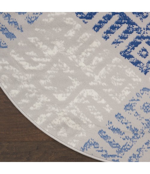 Nourison WHIMSICLE Area Rug Nourison Whimsicle Area Rug WHS18-Grey Blue