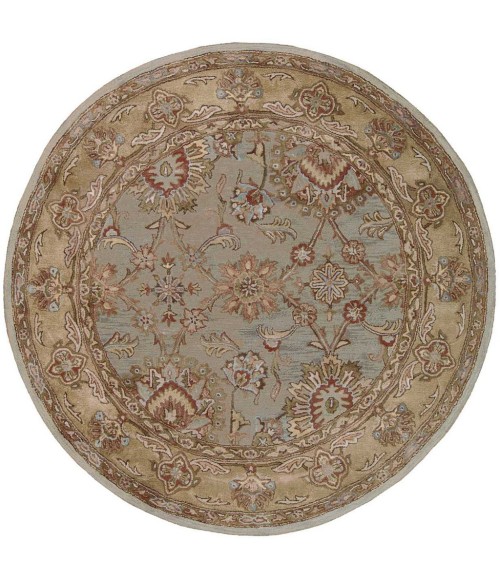 Nourison JAIPUR Area Rug Nourison Jaipur Round Area Rug JA19-Aqua