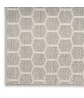 Nourison Reversible Indoor Outdoor Grey RVB01 10 ft. X 14 ft. Rect. Rug