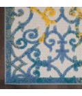 Nourison ALOHA Area Rug Nourison Aloha Area Rug ALH21-Ivory Blue