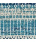 Nourison Passion Area Rug PSN26 Navy Blue 2'2" x 10'