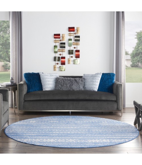 Nourison Whimsicle Area Rug WHS16-Light Blue Ivory