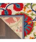 Nourison Aloha Area Rug ALH20-Red/Multicolor