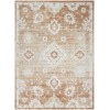 Nourison Home Astra Machine Washable ASW19 Copper 6 ft. 7 in. X 9 ft. Area Rug