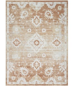 Nourison Home Astra Machine Washable ASW19 Copper 6 ft. 7 in. X 9 ft. Area Rug
