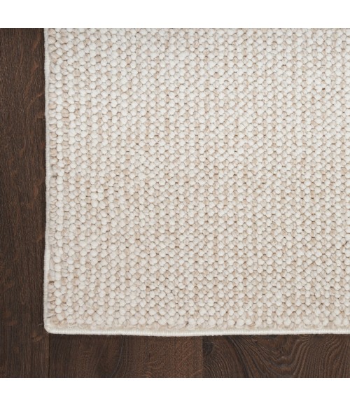 Nourison Textured Home Ivory Beige TXH01 7 ft. 10 in. X 9 ft. 10 in. Rect. Rug