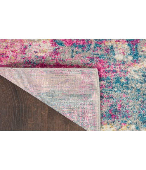 Nourison Passion Ivory Multicolor PSN36 8 ft. Square Rug