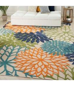 Nourison Aloha - Alh05 Multicolor Area Rug 9 ft. X 12 ft. Rectangle