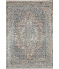 Nourison Starry Nights - Stn06 Cream Blue Area Rug 5 ft. 3 X 7 ft. 3 Rectangle