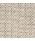 Nourison Courtyard Area Rug COU01 Ivory Silver 3' x 5'