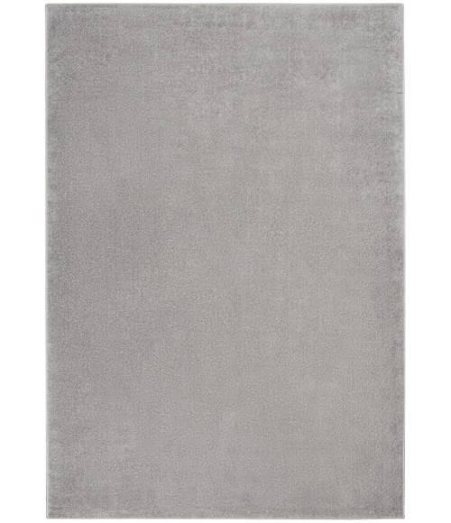 Nourison Essentials Silver Grey Area Rug NRE01-Silver Grey