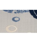 Nourison Aloha Navy Blue ALH27 7’10” Round Rug