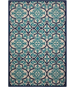 Nourison Home Aloha ALH14 Navy 7 ft. 10 in. X 10 ft. 6 in. Area Rug