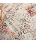 Nourison VINTAGE KASHAN Area Rug Nourison Vintage Kashan Area Rug VKA08-Ivory Red