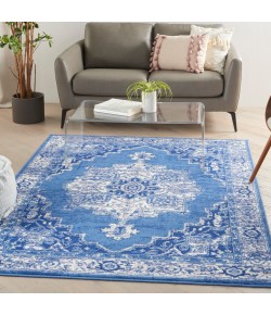 Nourison Whimsicle - Whs03 Navy Area Rug 5 ft. X 7 ft. Rectangle