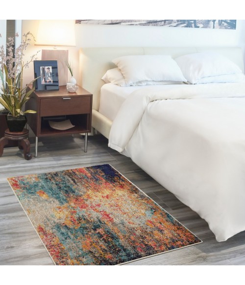 Nourison CELESTIAL Area Rug Nourison Celestial Area Rug CES15-Multicolor