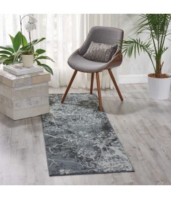 Nourison Maxell - Mae11 Grey Area Rug 2 ft. 2 X 7 ft. 6 Rectangle