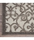 Nourison Aloha Runner Area Rug ALH21-Grey/Charcoal