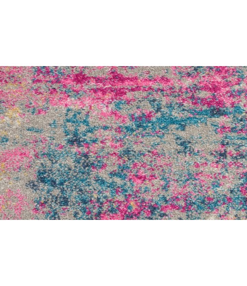 Nourison Passion Ivory Multicolor PSN36 4 ft. Square Rug