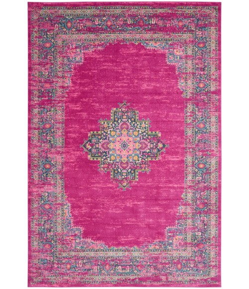 Nourison Passion Area Rug PSN03 Fuchsia 12' x 15'
