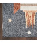 Nourison Astra Machine Washable Area Rug Nourison Astra Machine Washable Area Rug ASW06 Sky Blue