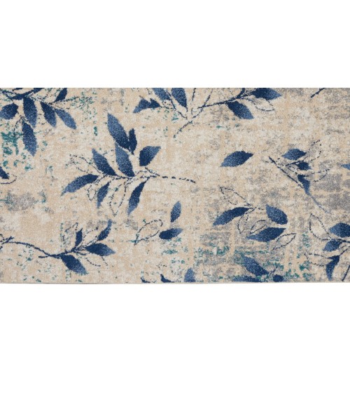 Calvin Klein River Flow Area Rug RFV03 Beige/Navy