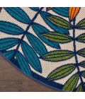 Nourison Aloha Round Area Rug ALH18-Multicolor